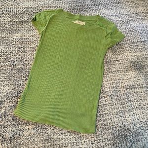 Mossimo lightweight lime green sweater